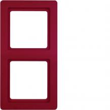 Berker 10126062 Rahmen 2fach Q.1 rot