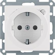 Berker 47086089 Steckdose SCHUKO m FI erh BS Q.x pw