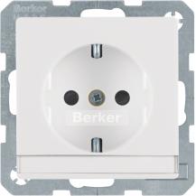 Berker 47496089 Steckdose SCHUKO m BF erh BS Q.x pw
