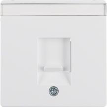 Berker 11706089 Zentralstück m Staubs u BF Q.x polarweiß