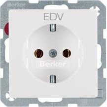 Berker 47436009 Steckdose SCHUKO m Druck Q.x pw samt