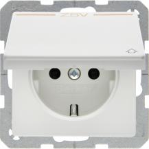 Berker 47516049 Steckdose SCHUKO m KD Druck ora Q.x/Q pw