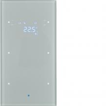 Berker 75642034 Glas-Sensor 2f m Te.reg TS alu
