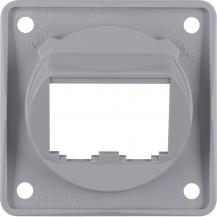 Berker 845582507 Tragplatte f 2 BTR-/E-DAT-Module ITG gr