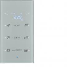 Berker 75643134 Glas-Sensor 3f m Te.reg TS konf alu