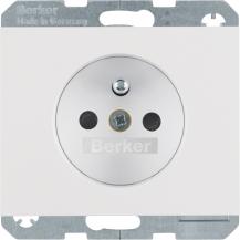 Berker 6768757009 Steckdose m SK-Stift erh. BS K.1 pw
