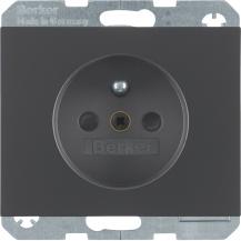 Berker 6768757006 Steckdose m SK-Stift erh BS K.1 anth