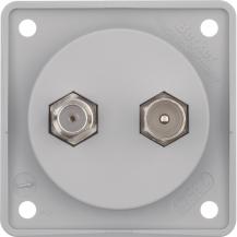 Berker 845632506 Antennen Verbinderdose TV/SAT Integro gr