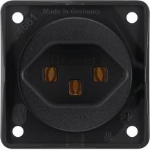 Berker 962592503 Steckdose mit SK CH Typ 23 ITG schwarz