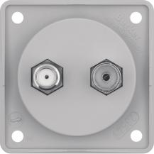 Berker 945602506 Antennen Verbinderdose Radio/SAT ITG gr