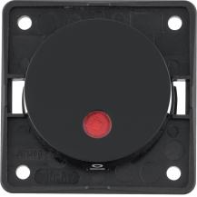 Berker 937622510 Kontr.-Aus. 2p, 12V, LED, Flow/Pure, sw