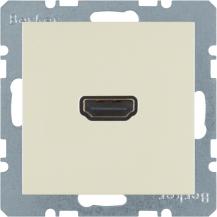 Berker 3315428982 HDMI Steckdose S.1 weiß glänzend