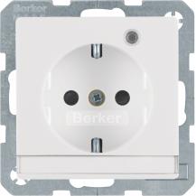 Berker 41106089 Steckdose SCHUKO LED BSF erh BS Q.x pw