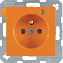 Berker 6765098914 Steckdose m SK-Stift LED e BS S1/B3/7 or