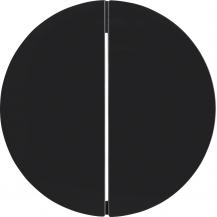 Berker 85142131 Taste 2fach R.1/R.3 schwarz glänzend