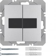 Berker 85656183 KNX-Funk Wa.se 2f fl Solar ql B.7 alu