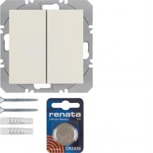 Berker 85656282 KNX-Funk Wa.se 2f fl ql S.1 weiß