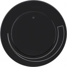 Berker 11372035 Zentralstück m Knopf f DzStell R.1/3 sw