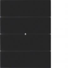 Berker 75164592 Tastsensor 4f Komf B.IQ Glas sw