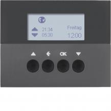 Berker 85741175 Jalousie-Schaltuhr K.1 anthrazit matt