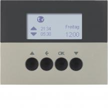 Berker 85741173 Jalousie-Schaltuhr K.5 edelstahl lack