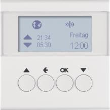 Berker 85745189 KNX-Funk Jalou-Uhr quickl S.1/B.3/B.7 pw