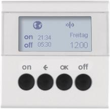 Berker 85745288 KNX-Funk Zeitsch.uhr quickl S1/B3/7 pw
