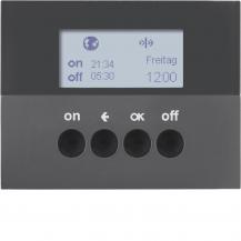 Berker 85745275 KNX-Funk Zeitsch.uhr quickl K.1 anthr