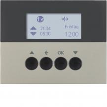 Berker 85745173 KNX-Funk Jalou-Uhr quickl K.5 Ws