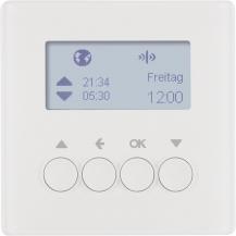 Berker 85745129 KNX-Funk Jalou-Uhr quickl Q.x pw
