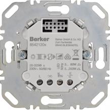 Berker 85421200 Universal Tastdimmer Komfort 1fach (R, L, C, LED), Dimmer für Li