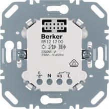 Berker 85121200 Relais-Einsatz 1-fach für Taste/Schalter, Dimmer, Zeitschaltuhr,