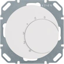 Berker 20262089 Temperaturregler mit Wechsler + Zentralstück R.1/R.3 polarweiß,