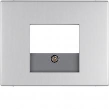 Berker 10357003 Zentralstück mit TAE Std K5 Alu
