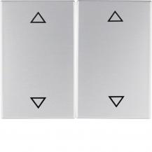 Berker 14357203 Wippen m Aufdruck Pfeile K.5 Alu