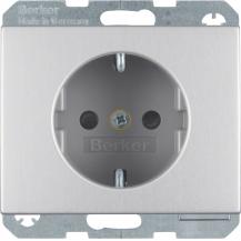 Berker 41357003 Steckdose SCHUKO erh BS K.5 Alu
