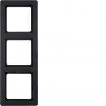 Berker 10136086 Rahmen 3-fach Serie Q.1 anthrazit, samt