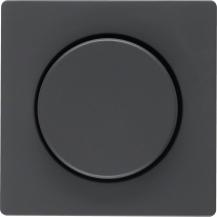 Berker 11376086 Zentralstück m Knopf f D-Dimm Q.x anth