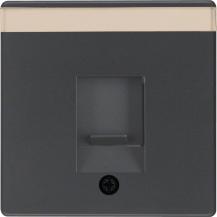 Berker 11706086 Zentralstück m Staubs u BF Q.x anthrazit