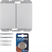 Berker 85656277 KNX-Funk Wa.se 2f fl ql K.5 alu,lack
