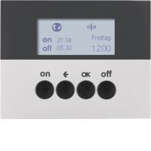 Berker 85745277 KNX-Funk Zeitsch.uhr quickl K.5 alu
