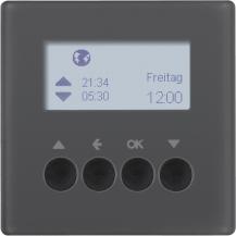 Berker 85741126 Jalousie-Schaltuhr Q.x anthrazit