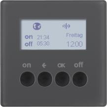Berker 85745226 KNX-Funk Zeitsch.uhr quickl Q.x anth