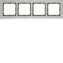 Berker 10243606 Rahmen 4fach waag E-St B.7 E-St/anth