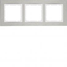 Berker 10233609 Rahmen 3fach waag E-St B.7 E-St/pw