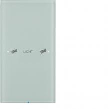 Berker 75141150 Touch-Sensor 1f Komf R.3 Glas konfig. Pw