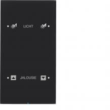 Berker 75142155 Touch-Sensor 2f Komf R.3 Glas konfig. sw
