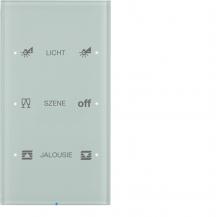 Berker 75143150 Touch-Sensor 3f Komf R.3 Glas konfig. pw