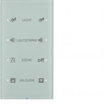 Berker 75144150 Touch-Sensor 4f Komf R.3 Glas konfig. pw