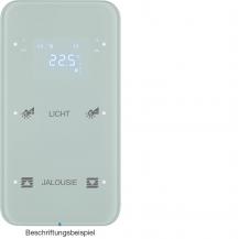 Berker 75642160 Touchsensor 2f m Te.reg R.1 Glas konf pw